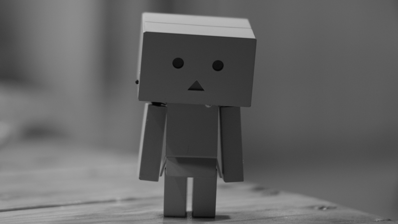 sad robot, site not found